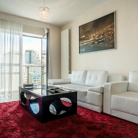 Platinum Towers Luxury Apartments وارسو المظهر الخارجي الصورة