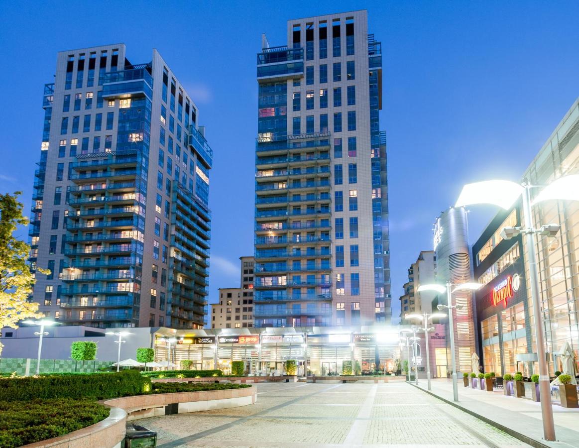 Platinum Towers Luxury Apartments وارسو المظهر الخارجي الصورة