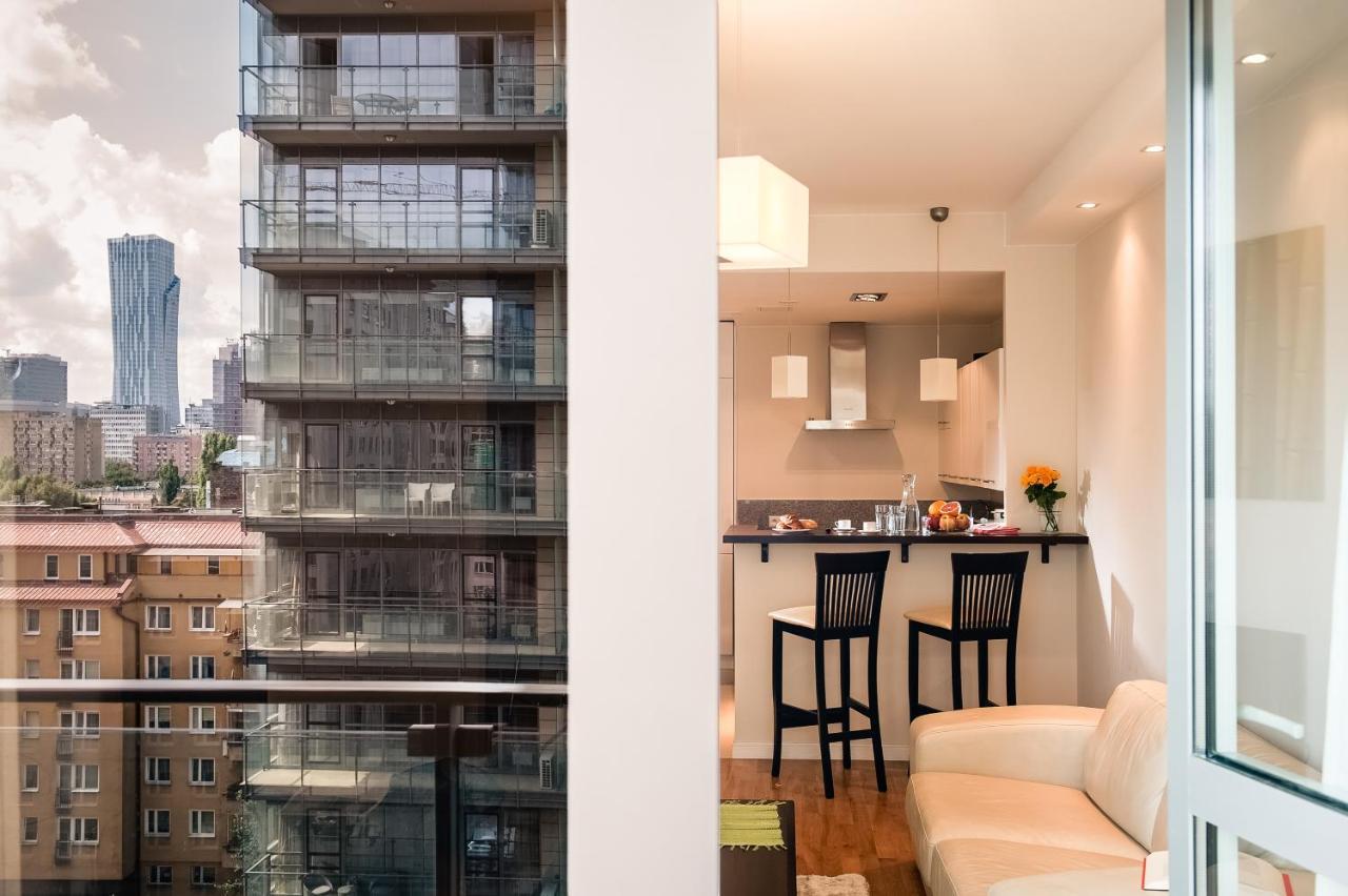 Platinum Towers Luxury Apartments وارسو المظهر الخارجي الصورة