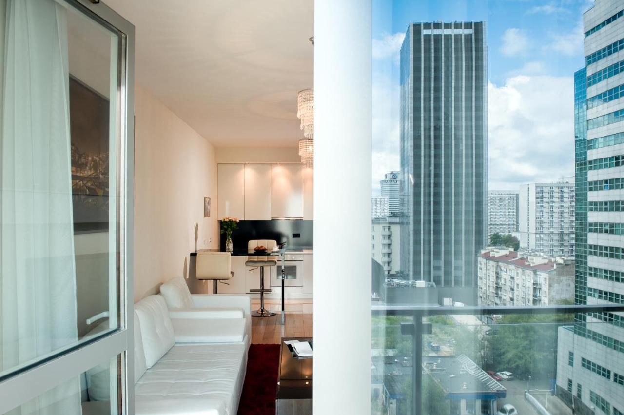 Platinum Towers Luxury Apartments وارسو المظهر الخارجي الصورة