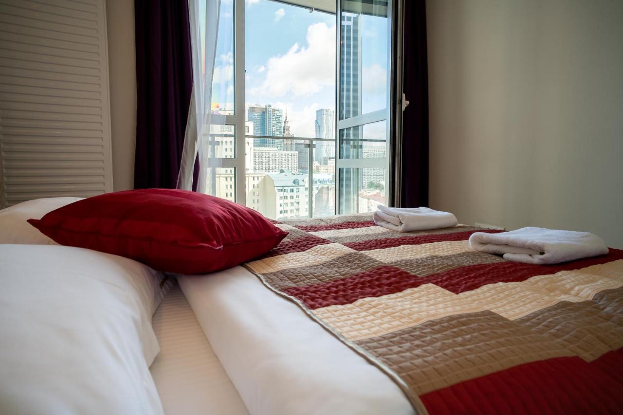 Platinum Towers Luxury Apartments وارسو المظهر الخارجي الصورة