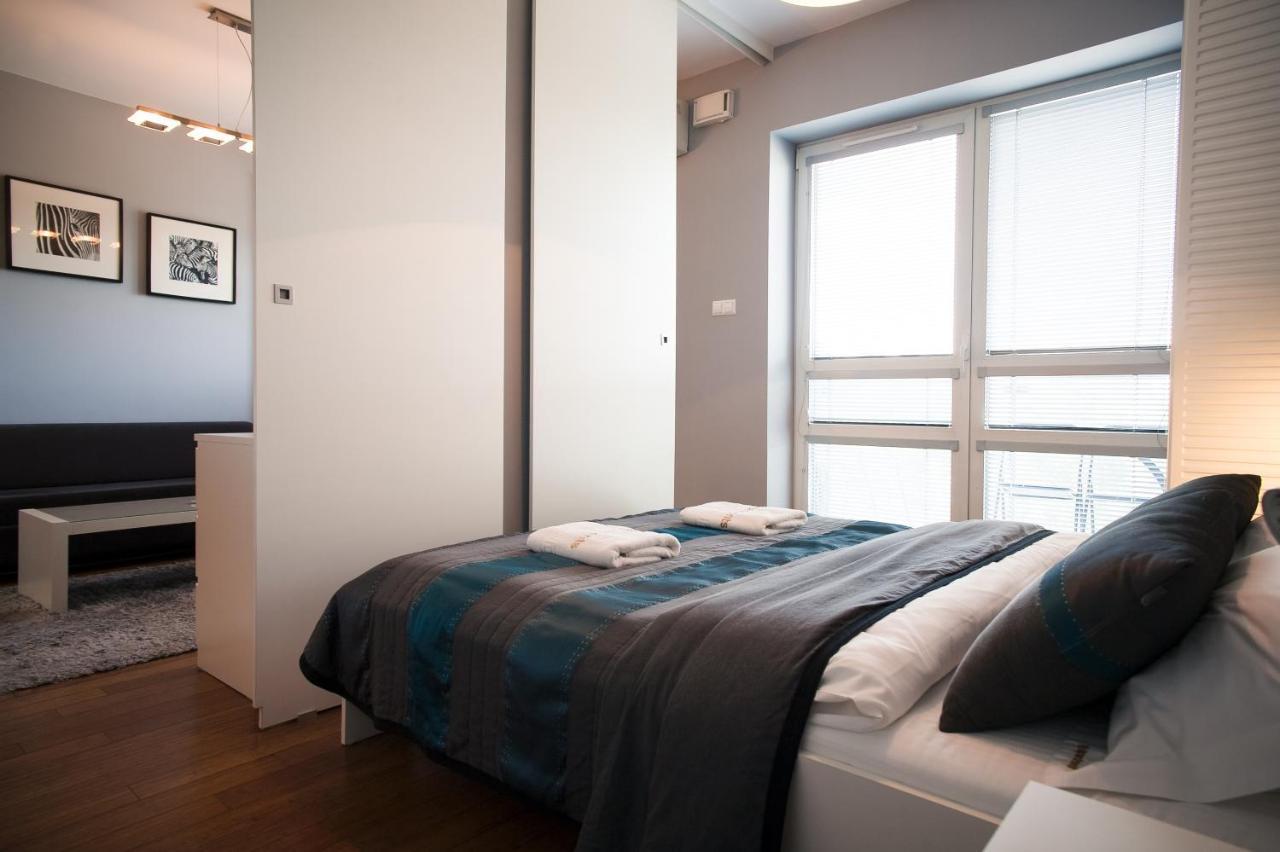Platinum Towers Luxury Apartments وارسو المظهر الخارجي الصورة